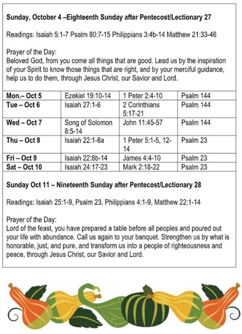 Please find the daily readings below Sunday, February 12, 2023 Sixth Sunday after the Epiphany Monday, February 13, 2023 Psalm 1199-16; Exodus 201-21; James 12-8 Tuesday, February 14, 2023 Psalm 1199-16; Deuteronomy 2321-244, 10-15; James 21-13 Wednesday, February 15, 2023 Psalm 1199-16; Proverbs 21-15; Matthew 191-12. . Lutheran readings for this sunday elca
